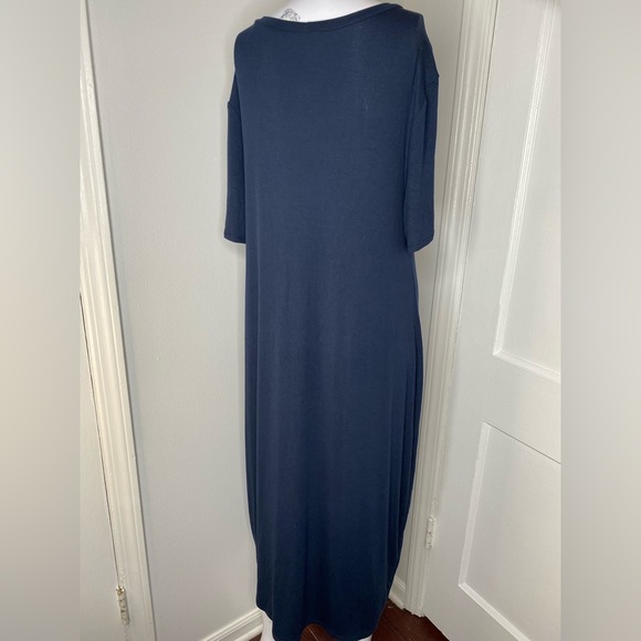 UNIVERSAL STANDARD NWOT Nordstrom Elegant Navy Dress - Picture 2 of 11